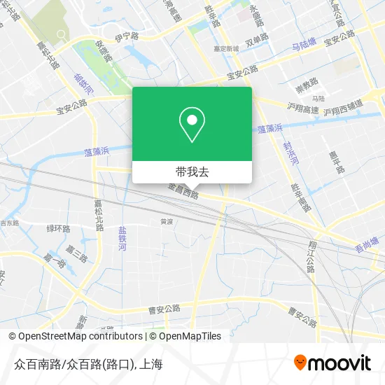 众百南路/众百路(路口)地图