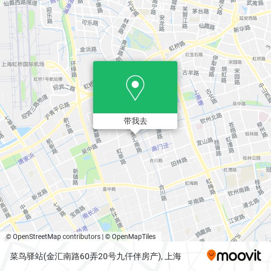菜鸟驿站(金汇南路60弄20号九仟伴房产)地图