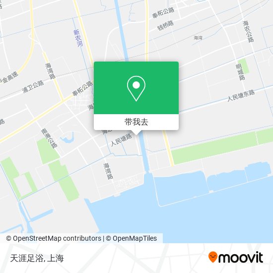 天涯足浴地图