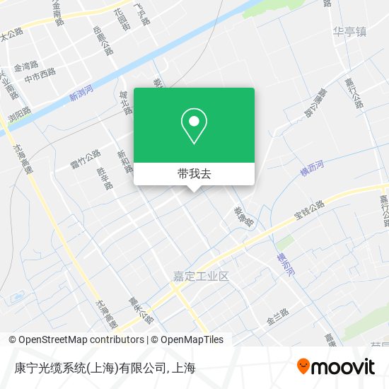 康宁光缆系统(上海)有限公司地图