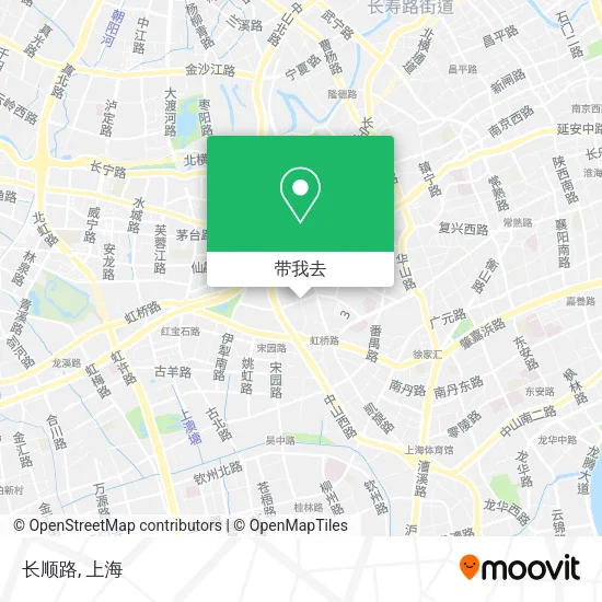 长顺路地图