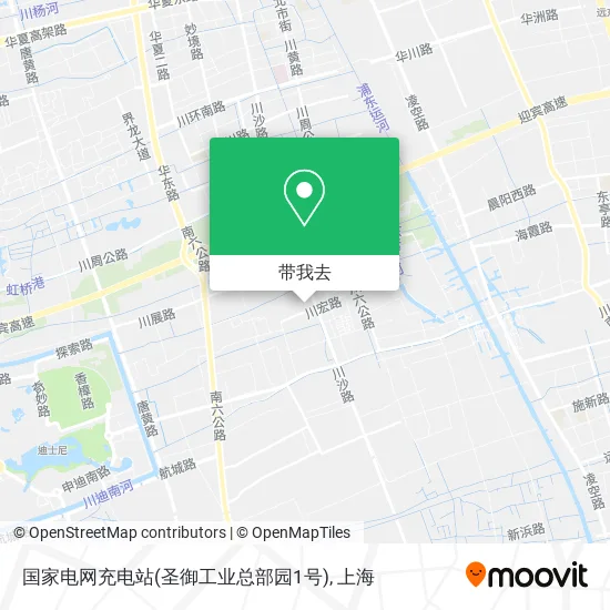 国家电网充电站(圣御工业总部园1号)地图