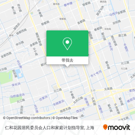仁和花园居民委员会人口和家庭计划指导室地图