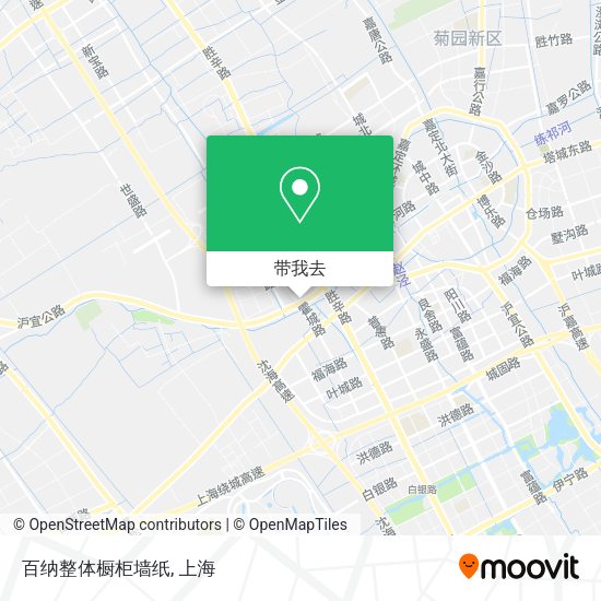 百纳整体橱柜墙纸地图