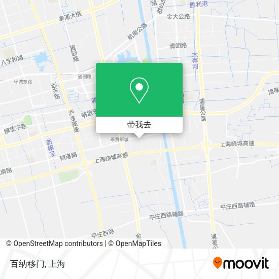 百纳移门地图