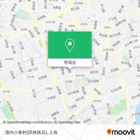 厝内小眷村(田林路店)地图