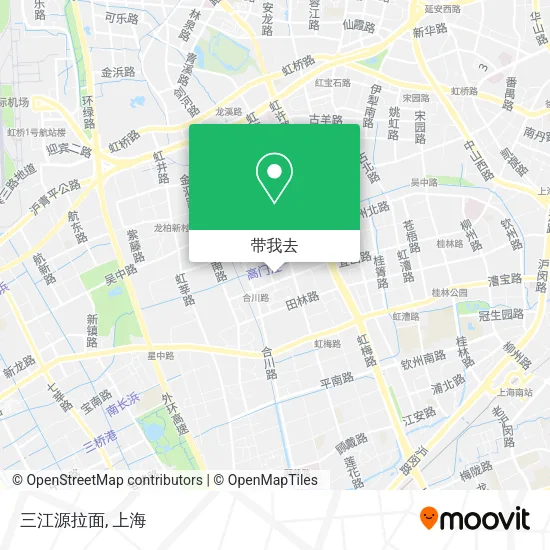 三江源拉面地图