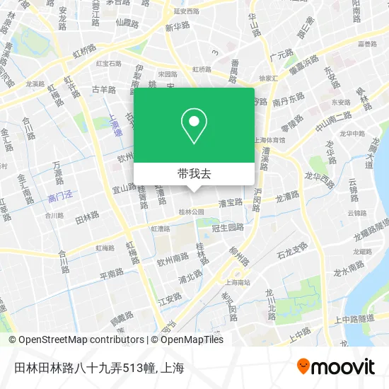 田林田林路八十九弄513幢地图