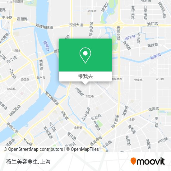 薇兰美容养生地图