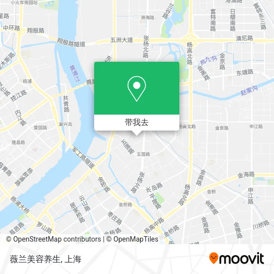 薇兰美容养生地图