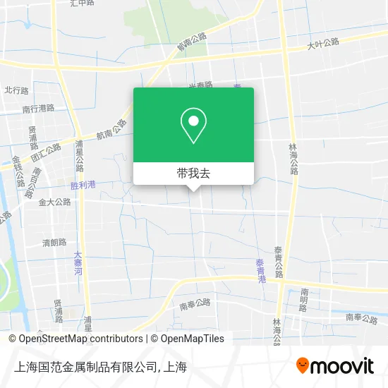 上海国范金属制品有限公司地图