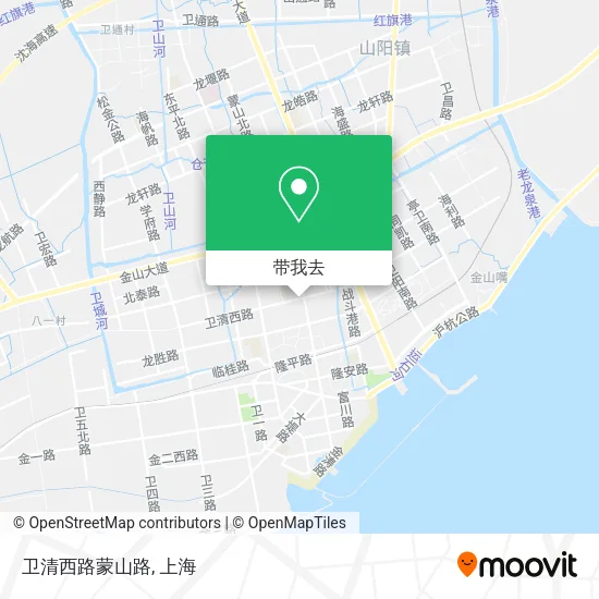 卫清西路蒙山路地图