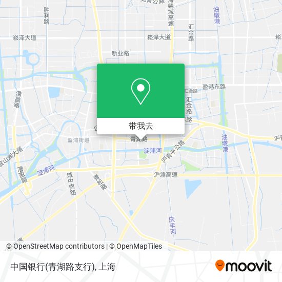 中国银行(青湖路支行)地图