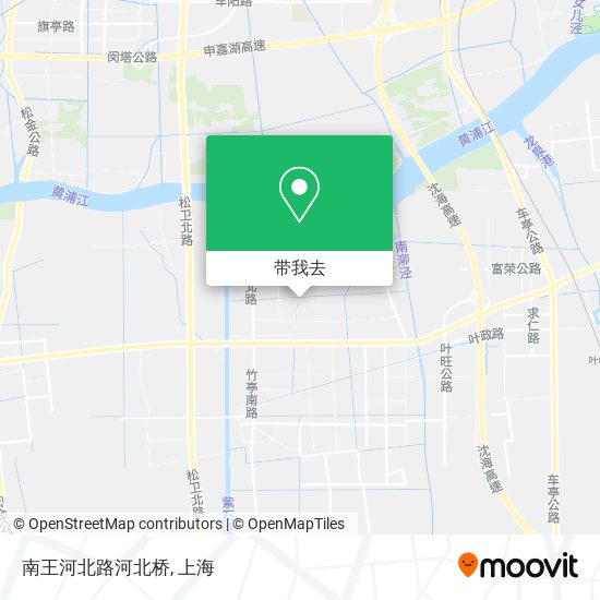南王河北路河北桥地图