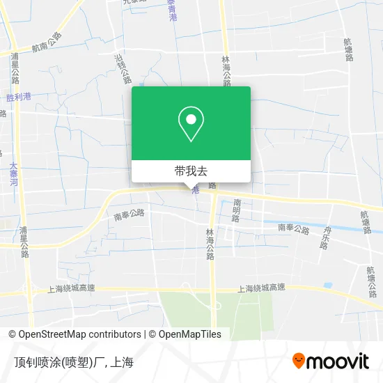 顶钊喷涂(喷塑)厂地图