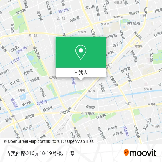 古美西路316弄18-19号楼地图