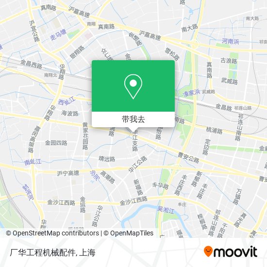 厂华工程机械配件地图
