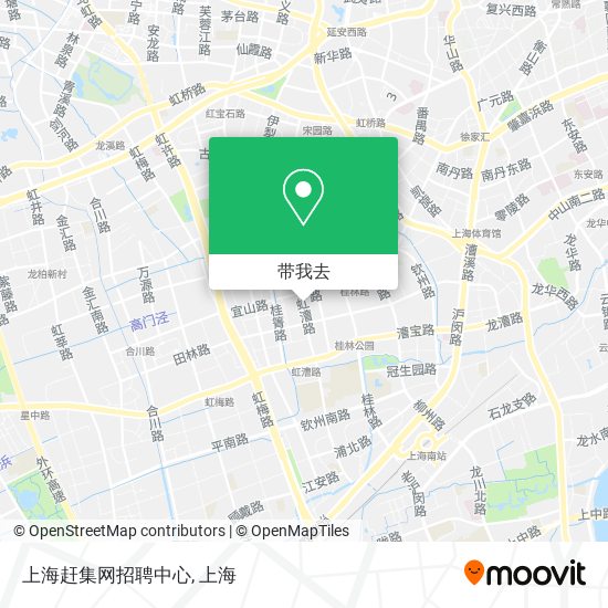 上海赶集网招聘中心地图