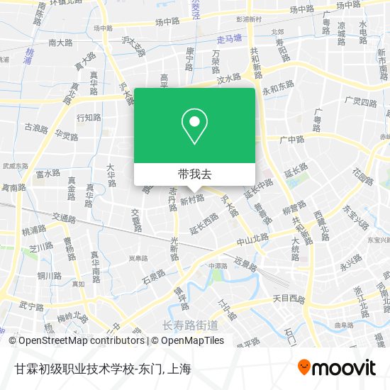 甘霖初级职业技术学校-东门地图