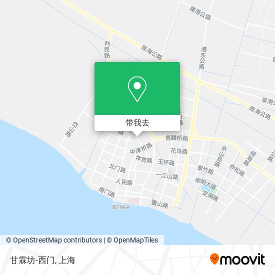 甘霖坊-西门地图