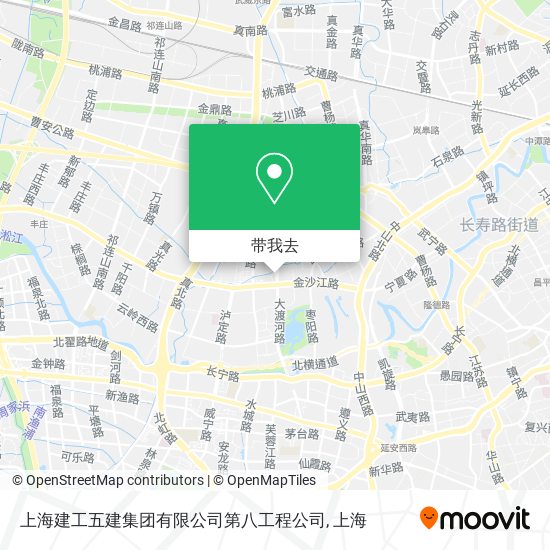 上海建工五建集团有限公司第八工程公司地图