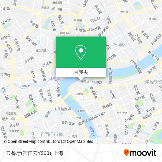 云餐厅(滨江云YS03)地图
