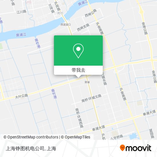 上海铮图机电公司地图