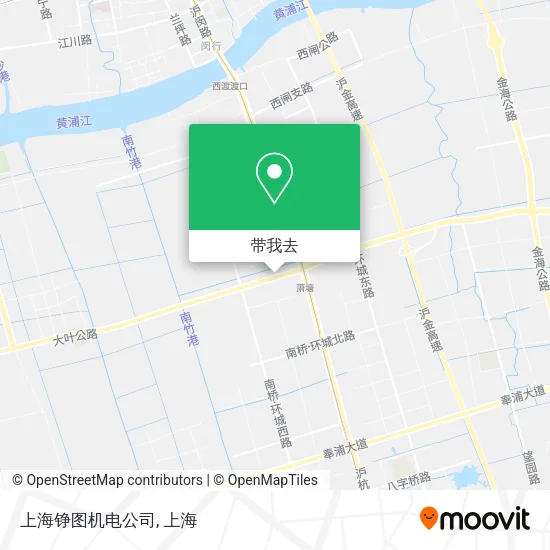 上海铮图机电公司地图