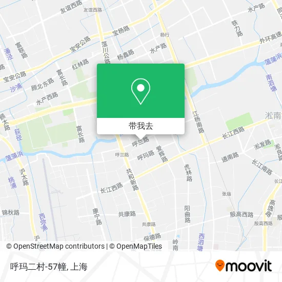 呼玛二村-57幢地图