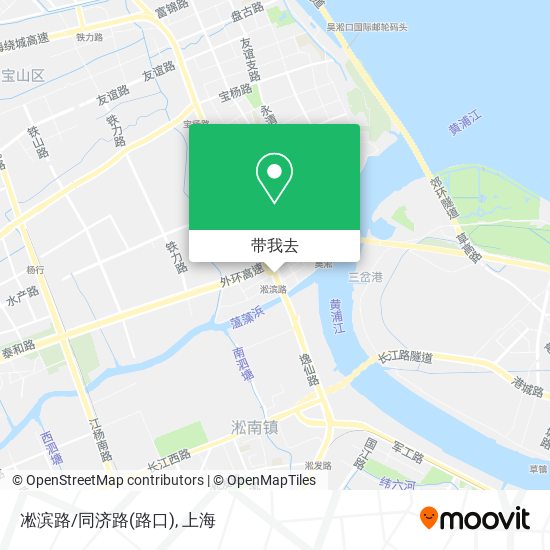 凇滨路/同济路(路口)地图