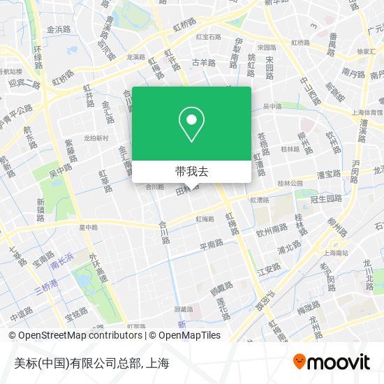 美标(中国)有限公司总部地图