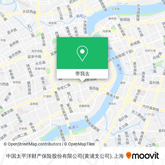 中国太平洋财产保险股份有限公司(黄浦支公司)地图