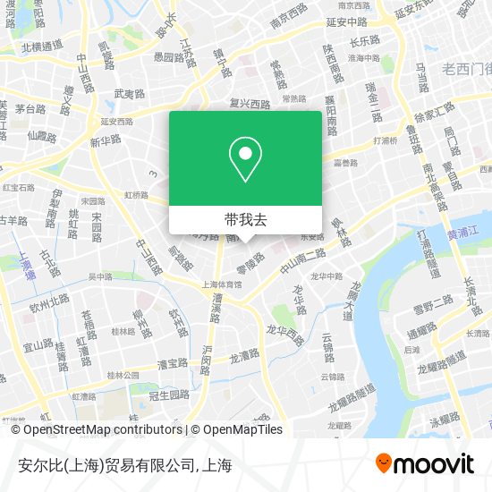 安尔比(上海)贸易有限公司地图