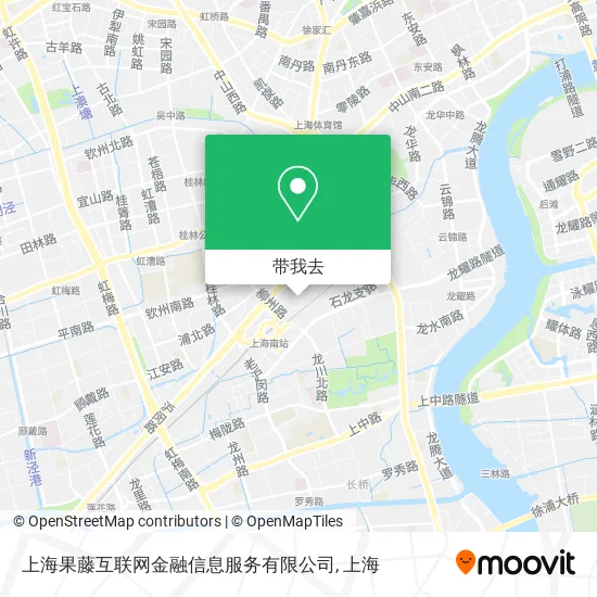 上海果藤互联网金融信息服务有限公司地图