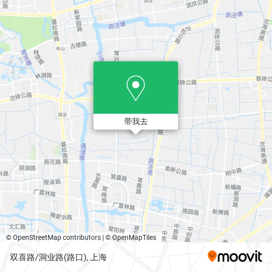 双喜路/洞业路(路口)地图