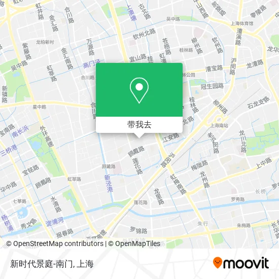 新时代景庭-南门地图