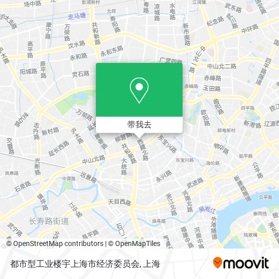 都市型工业楼宇上海市经济委员会地图