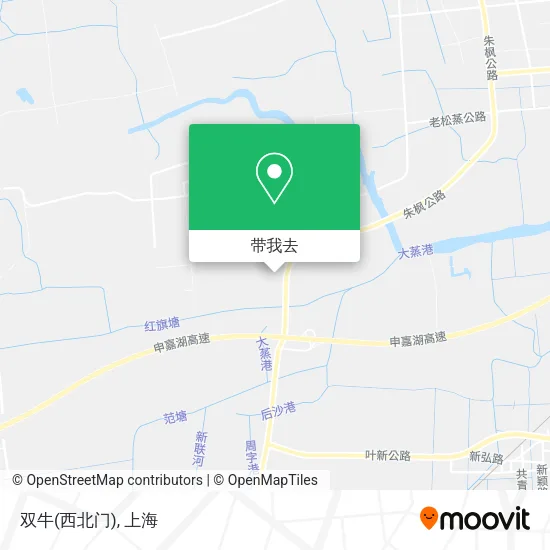 双牛(西北门)地图