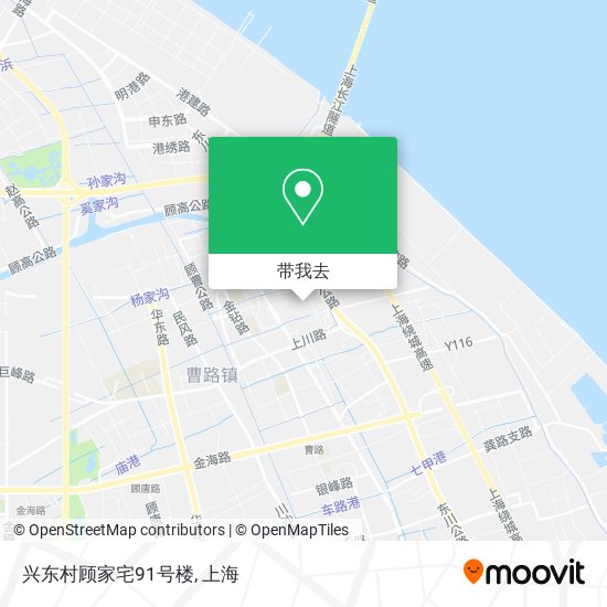 兴东村顾家宅91号楼地图