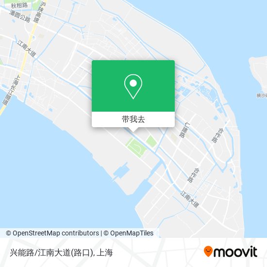 兴能路/江南大道(路口)地图