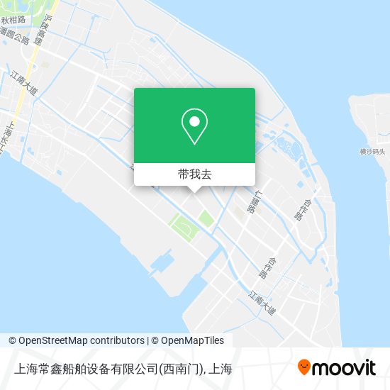 上海常鑫船舶设备有限公司(西南门)地图