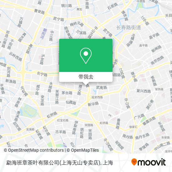 勐海班章茶叶有限公司(上海无山专卖店)地图