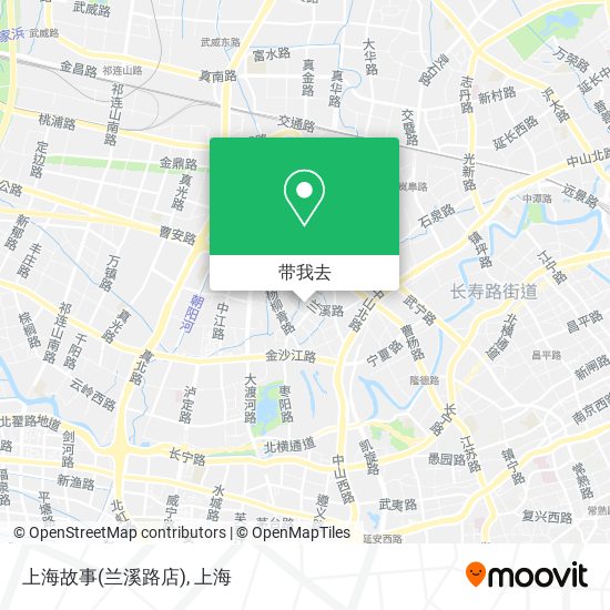 上海故事(兰溪路店)地图