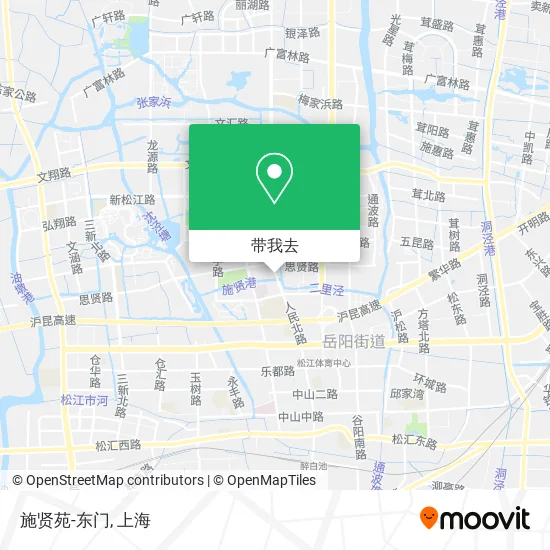 施贤苑-东门地图
