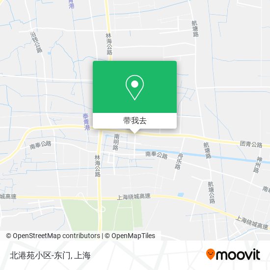 北港苑小区-东门地图