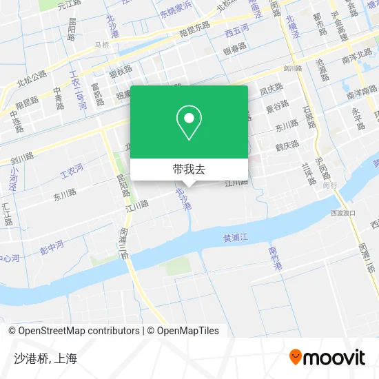 沙港桥地图