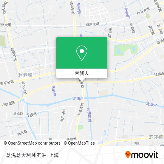 意滋意大利冰淇淋地图