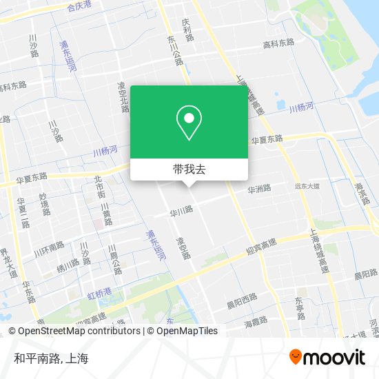 和平南路地图