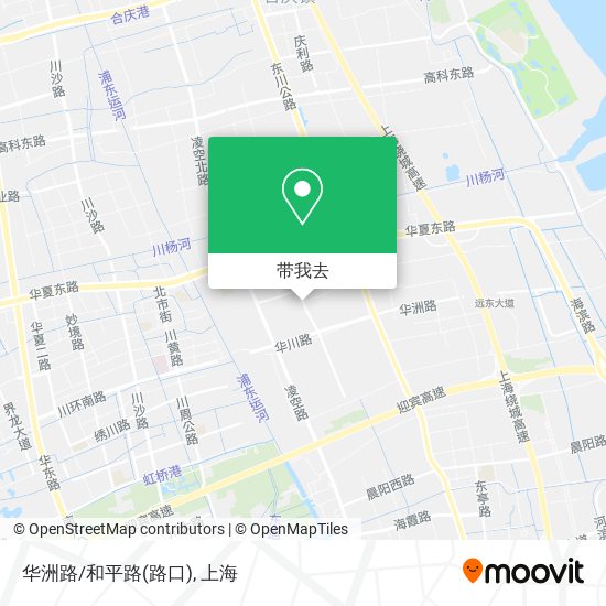 华洲路/和平路(路口)地图
