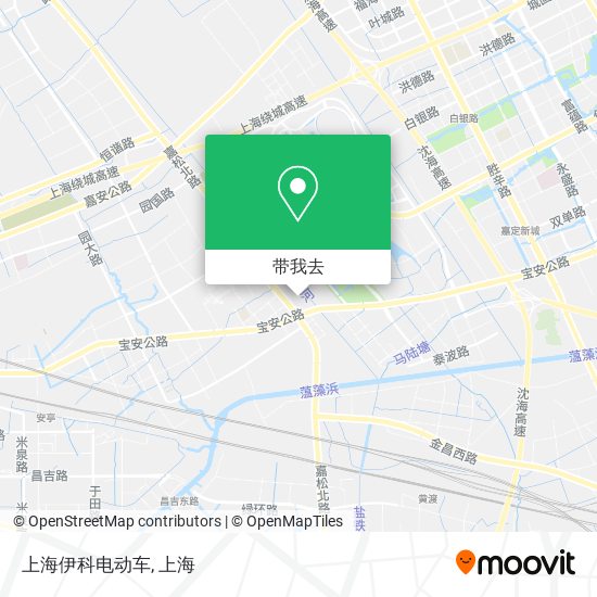 上海伊科电动车地图